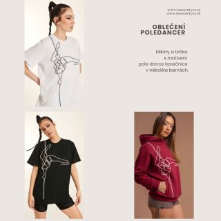 Buď hrdá na to, co tančíš 💜 POLEDANCER motiv na tričku nebo mikině – ideální na volný čas. Skladem v různých barvách ✨...